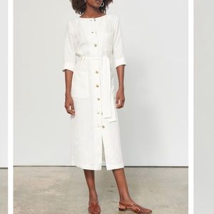Mara Hoffman Pamela Dress, White
